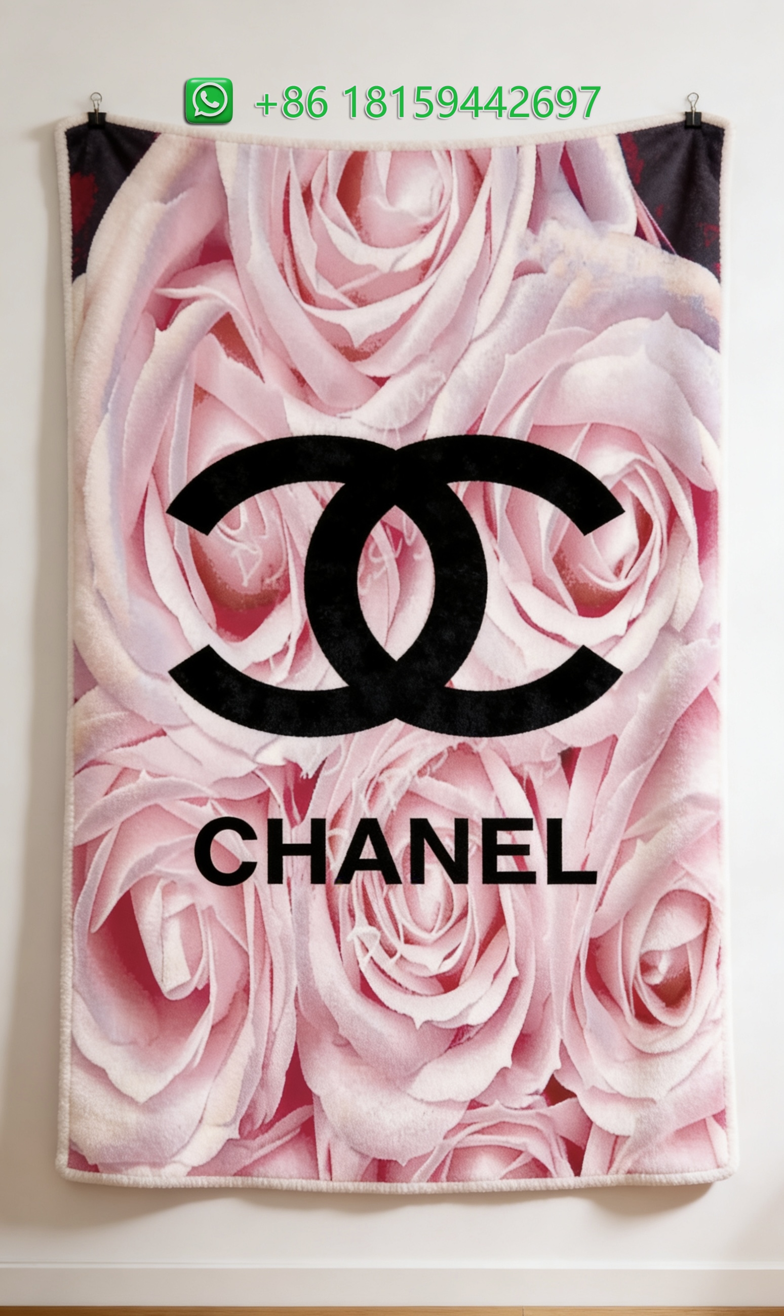 Chanel Throw Blankets